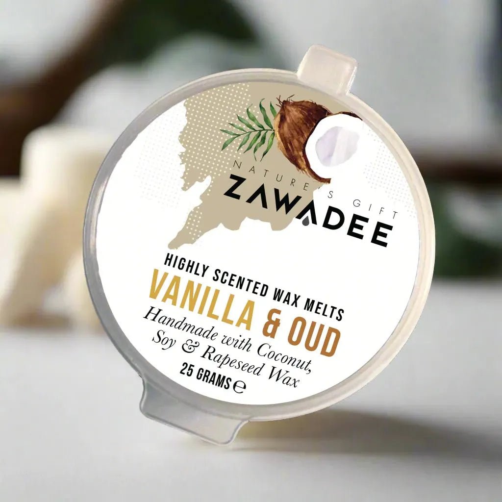 Vanilla & Oud Strong Scented High End Wax Melt - Zawadee_Wax Melts