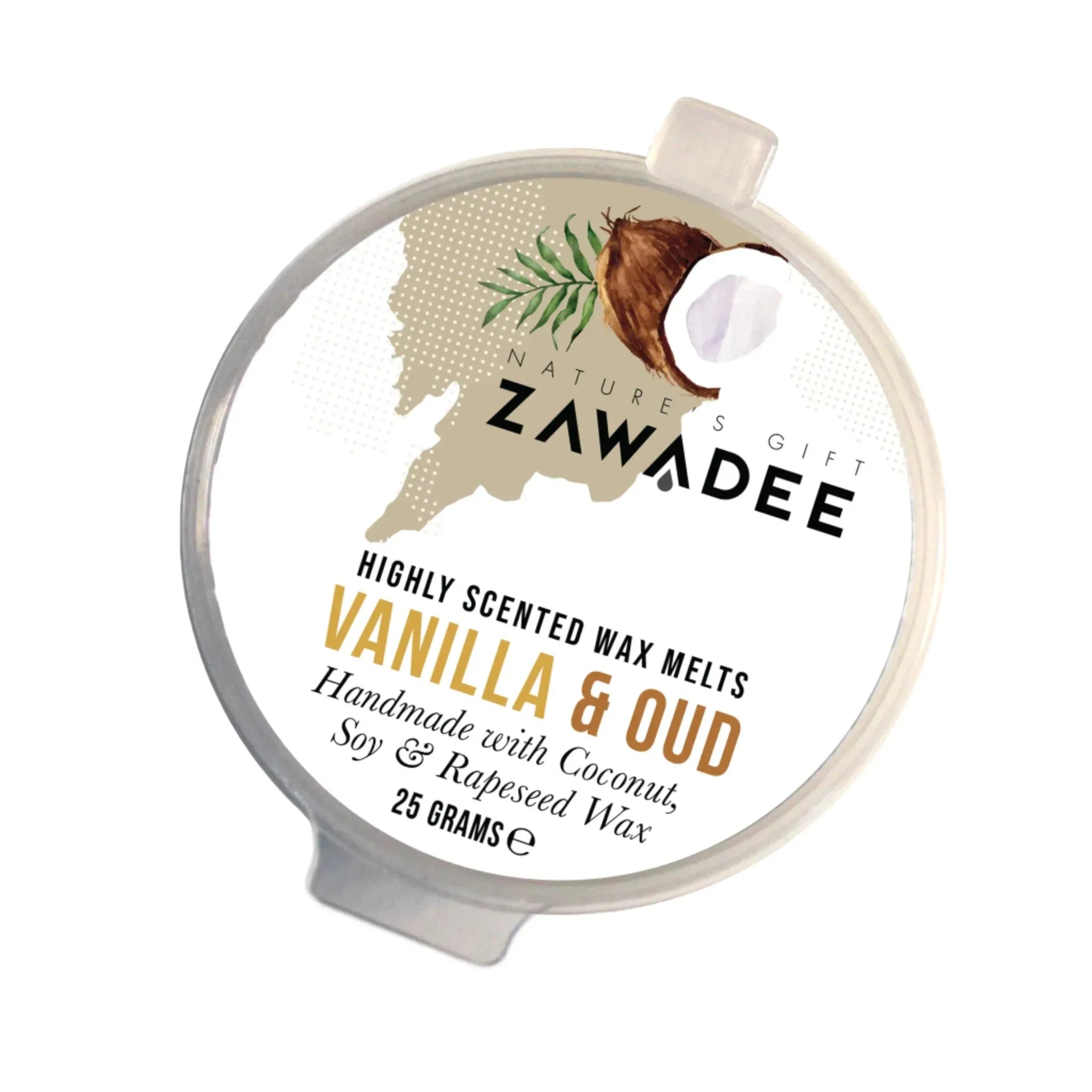 Vanilla & Oud Strong Scented High End Wax Melt - Zawadee_Wax Melts