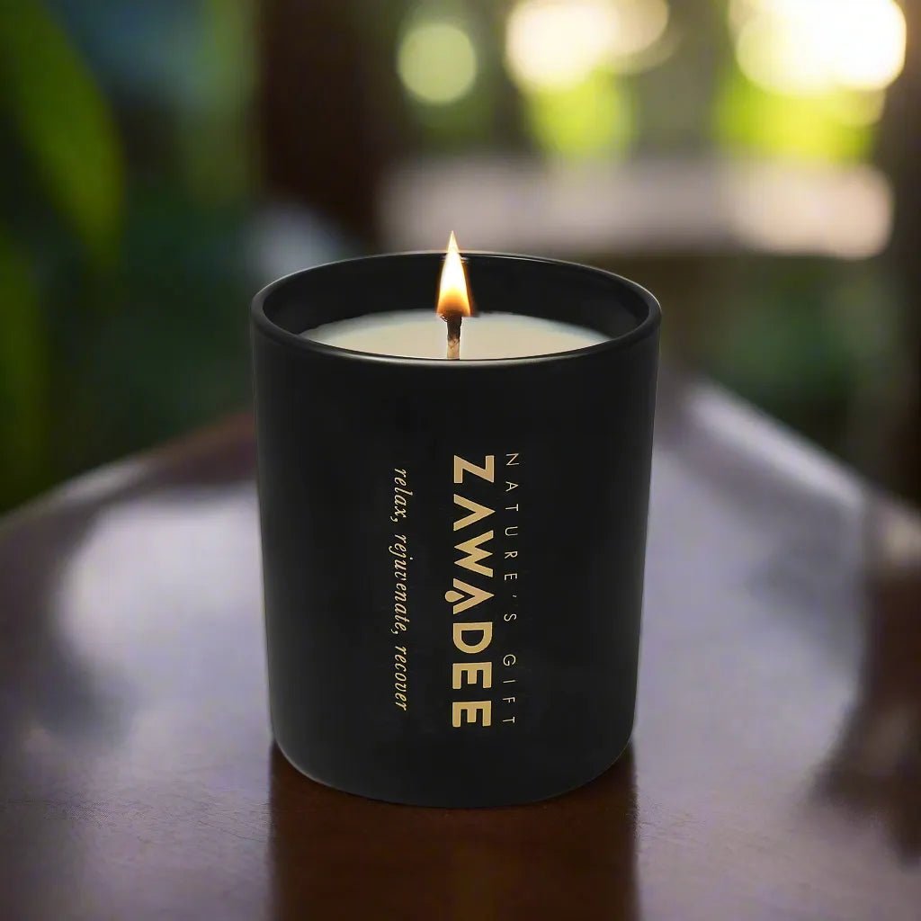 Velvet Rose & Oud Scented Candle - Zawadee_Oud Scented Candle