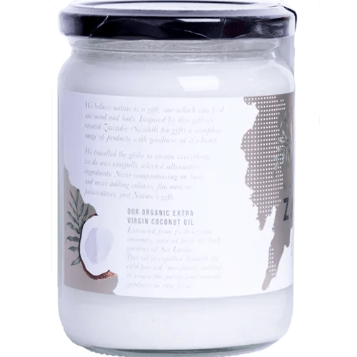 Extra Virgin Organic Raw Coconut Oil For Cooking, Skin & Hair Care - Zawadee_Food