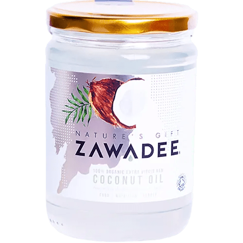 Extra Virgin Organic Raw Coconut Oil For Cooking, Skin & Hair Care - Zawadee_Food
