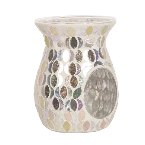 Glass Mosaic Design Wax Burner - Zawadee_Ceramic Wax Burner