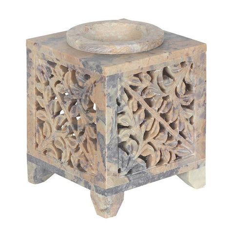 Moroccan Arch Soapstone Wax Burner Gift Set - Zawadee_Gift Sets