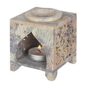 Moroccan Arch Soapstone Wax Burner Gift Set - Zawadee_Gift Sets