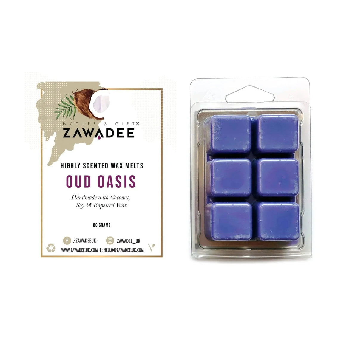 Oud Oasis Scented Wax Melts - Zawadee_Wax Melts