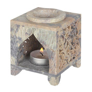 Wax Melt Gift Set with Moroccan Arch Soapstone Oil Burner - Zawadee_Gift Sets